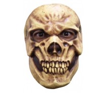 Latex Masker: Skull Tan